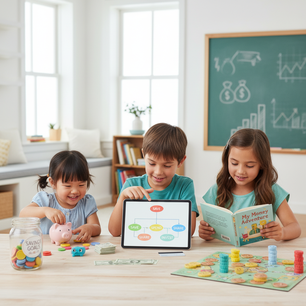 Teaching Kids Financial Literacy: The Complete Age-by-Age Guide for Smart Money Habits