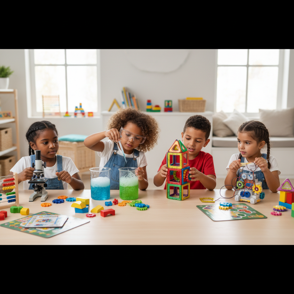 Best STEM Activities for Kids Ages 3-7: Hands-On Projects That Build Future Skills