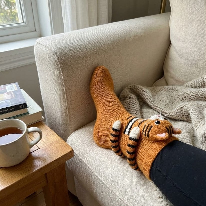 Animal Crew Plush Cozy Socks