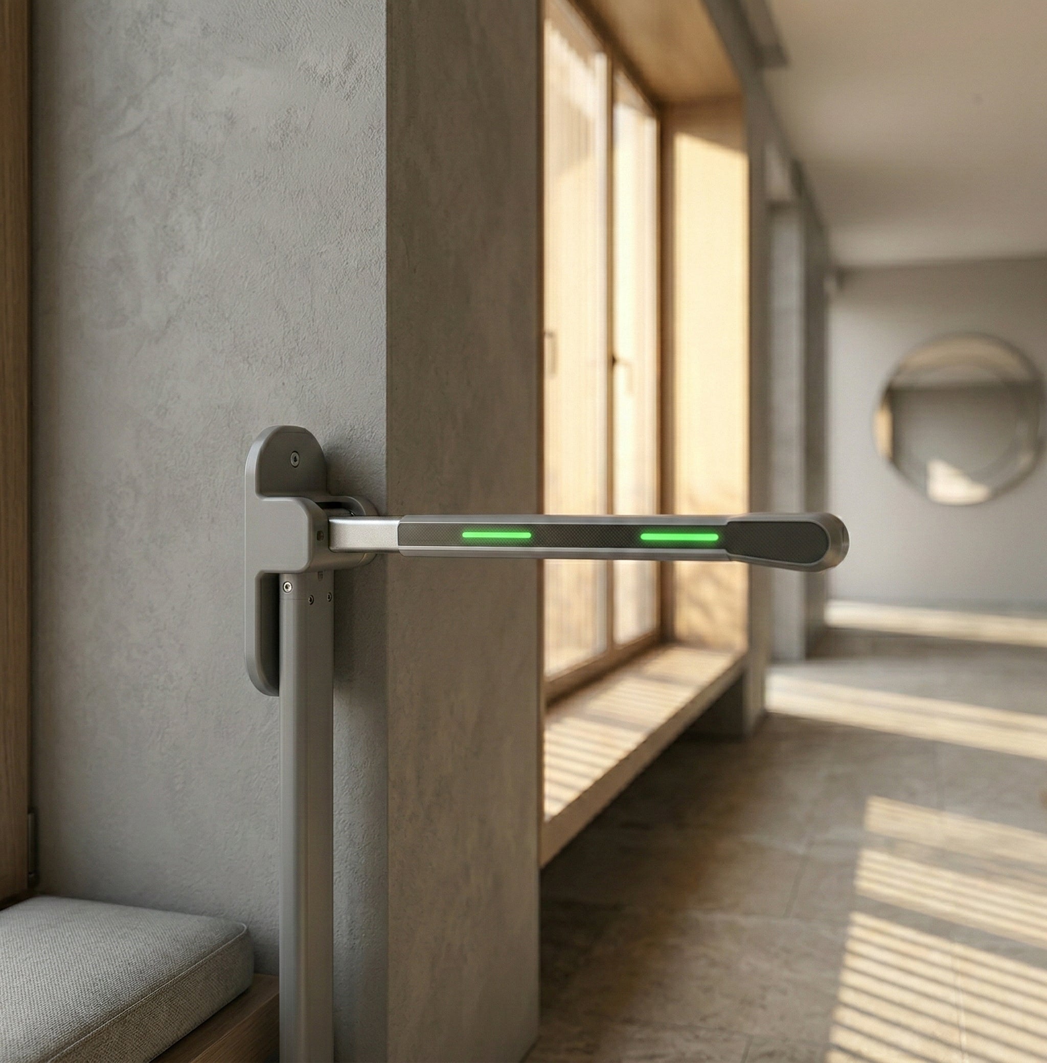 Stability Rail Slim Profile Elder Support Safety Rail