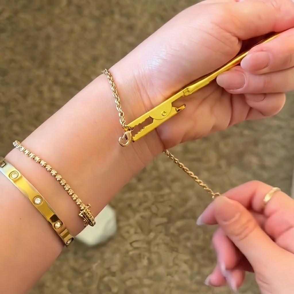 One Hand Bracelet Clasp Holder Jewelry Tool