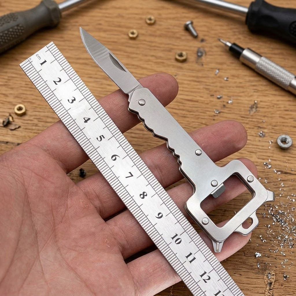 Blade Clip Compact Pocket Survival Multi-Tool