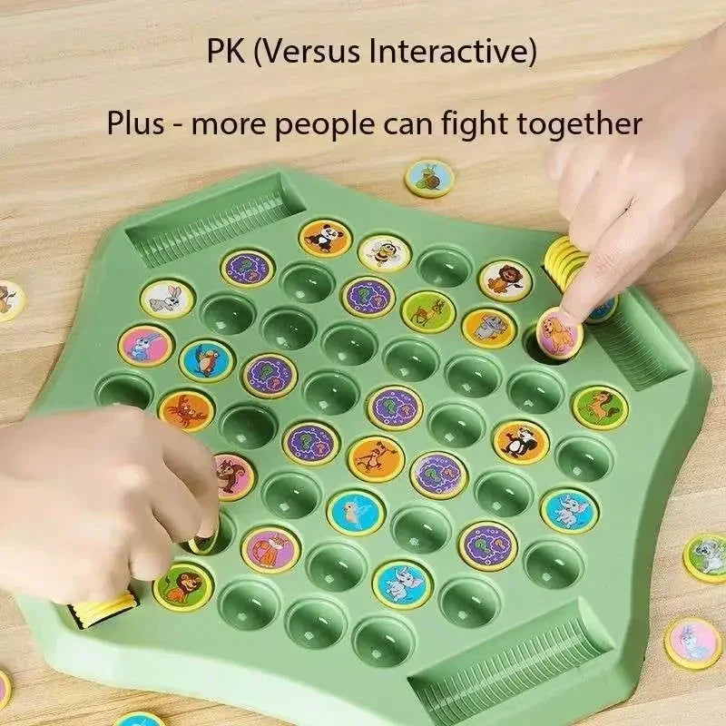 Pop Match Kids Strategy Pattern Board Game