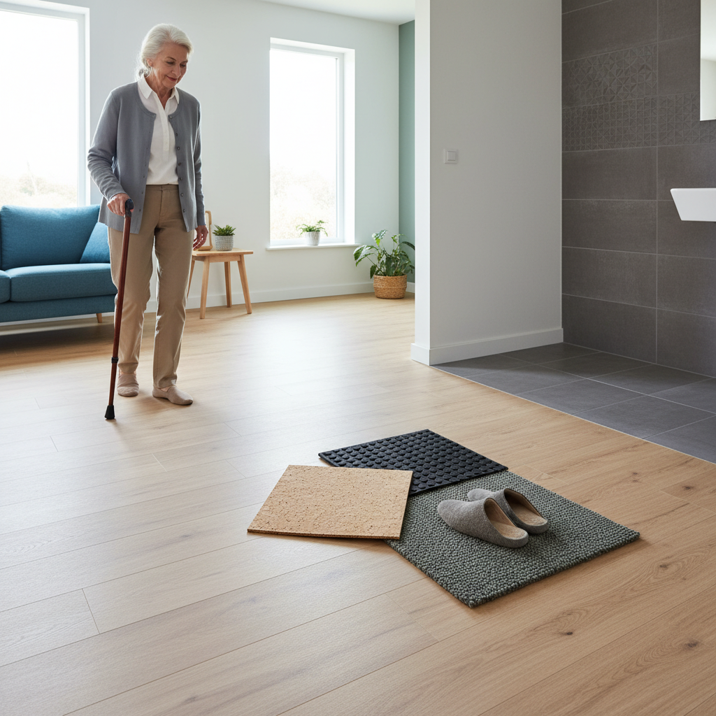 Choosing the Right Flooring for Senior Safety: Non-Slip Options
