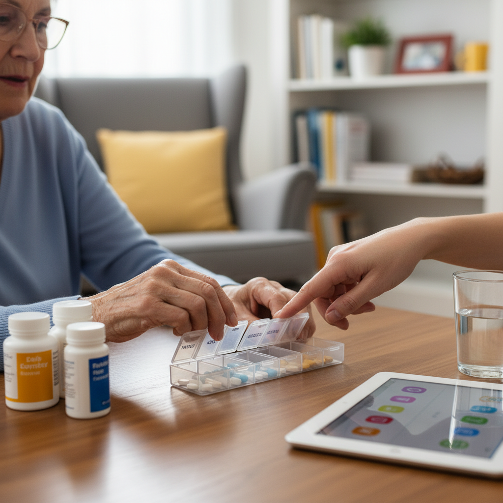 How to Help Seniors Manage Medications at Home