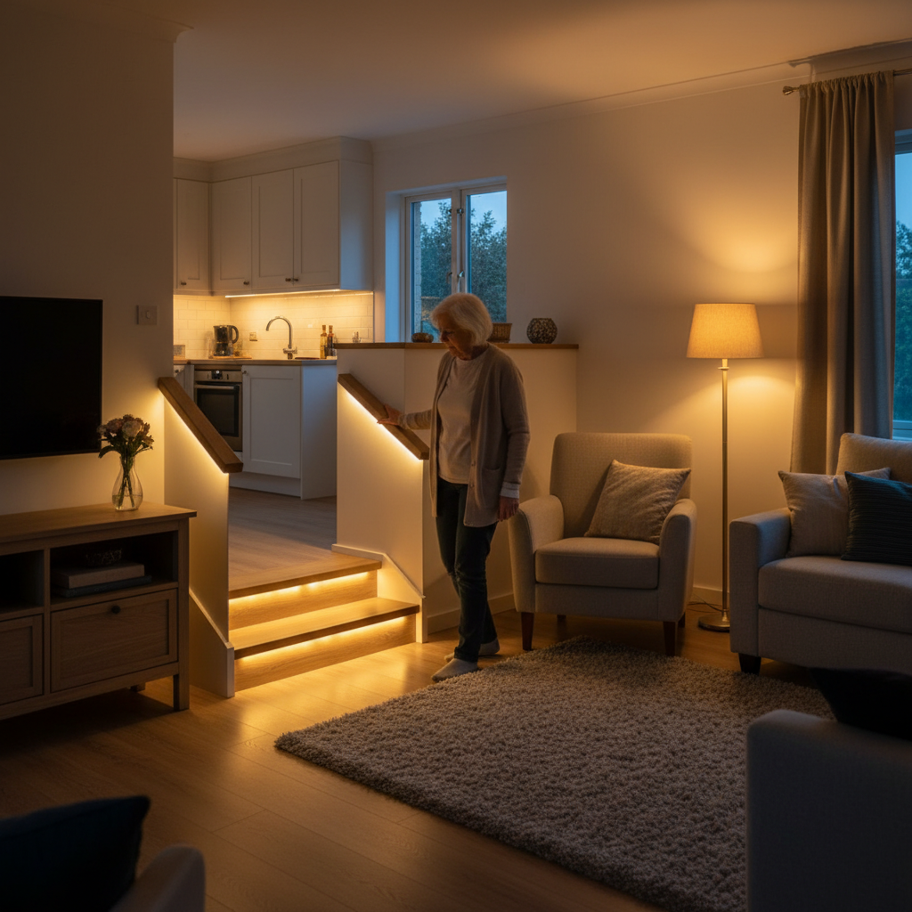Lighting Solutions for Senior Safety: Reduce Fall Risk at Home