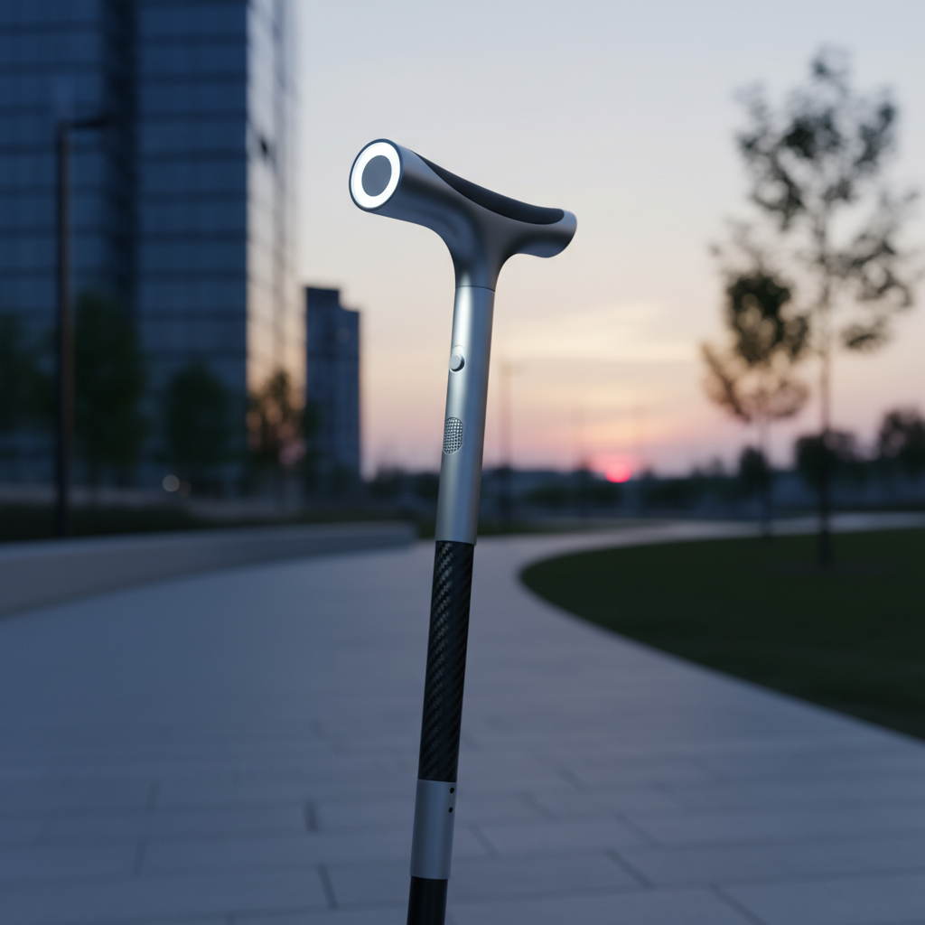 Safety Alarm Walking Cane with LED Light: A Modern Mobility Solution